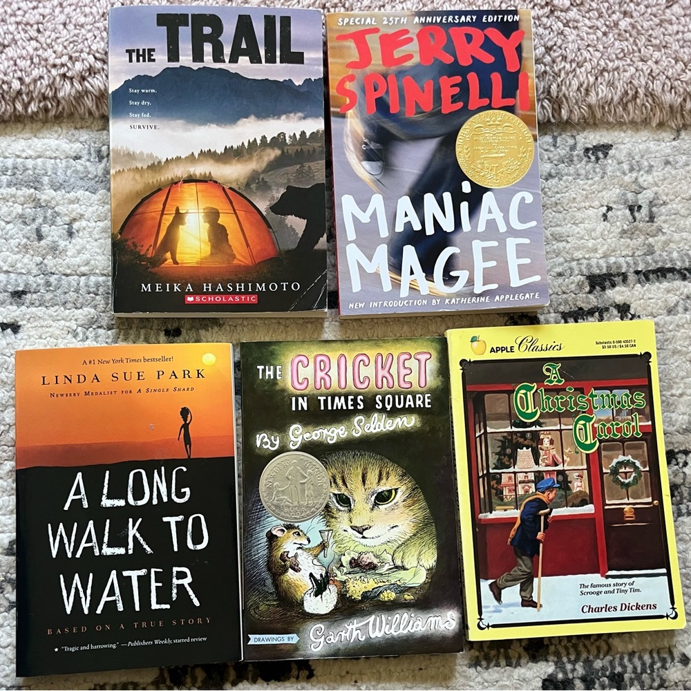 Children’s fiction (5 books)